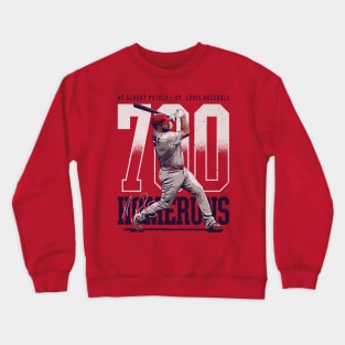 Albert Pujols St.Louis 700 Home Runs Bold Crewneck Sweatshirt